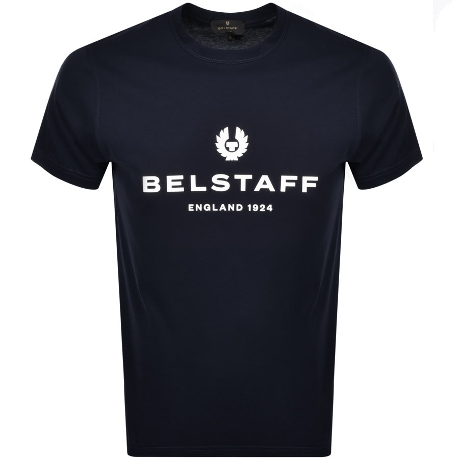 Alternative Image for ProductBelstaff Logo T Shirt Navy1